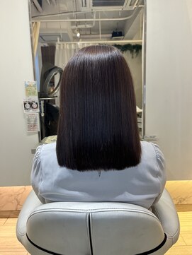 ルスリー 田園調布店(Lsurii) 【田園調布髪質改善】純度100%トリートメント+カット+縮毛矯正