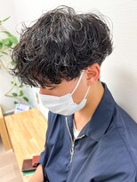 ウェイビーエフティフィフス 横浜西口(WAVEY ft.fifth) メンズパーマ波巻きスパイラルパーマツイストパーママッシュ
