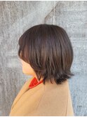 外ハネショート ニュアンスカラー