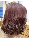 伸ばしかけしっかりパーマ♪