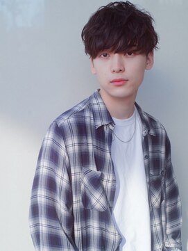 レジュアル(RESSUAL) 無造作　波巻　ニュアンスマッシュ　サイドパート　ツイスパ