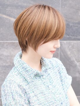 ミラリー トウキョウ(Mirareee Tokyo) 20代30代40代◎小顔ショートボブグレージュカラー新宿代々木