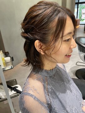 ピカイチ(pikaichi) *pikAicHi*柔らかい印象×ヘアセット