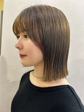 ハブ(hub) 【天神今泉】切りっぱなしボブ