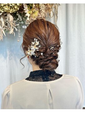 トリコ ショップアンドヘアサロン(tricot shop hair salon) 結婚式×ヘアセット♪yu