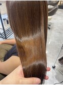 髪質改善ストレート