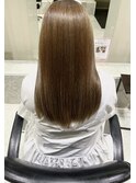 髪質改善カラー艶カラートリートメントレイヤーカットハイトーン