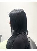髪質改善ストレート/ボブカット