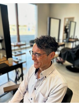 シアター 高崎(THEATER) イケおじパーマスタイル