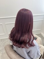 リルミー(Lilme)&nbsp;透明感たっぷりブリーチカラー＊艶髪ラベンダーヘア＊新井