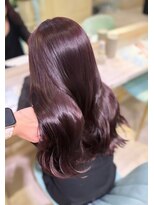 アソビ 表参道(ASOBI)&nbsp;ラベンダーピンク/小顔/ワンレン/髪質改善/前髪