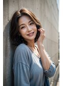 大人可愛い小顔前下がりボブ×ナチュラルボブ×ミニボブ