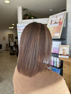 キュウヘアー(KYUU HAIR) 40代おすすめ!白髪ぼかしハイライト!