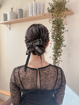 ゼスト 中野店(ZEST) 【ZEST中野/中嶋一華】リボンアレンジ