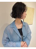 ボブ×パーマ