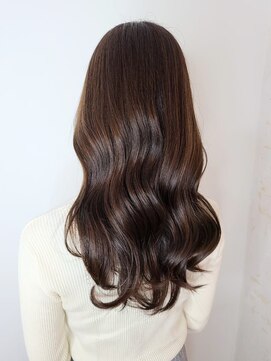 ジーナ 船橋(Zina) 髪質改善＊ロングレイヤーグレーベージュ＊美髪【Zina船橋】