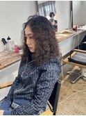 レディースハードパーマスパイラルパーマ