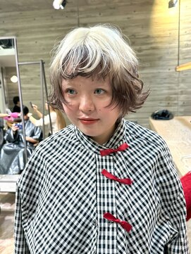 ヲタク(wotaku.) ルーツカラー裾カラーインナーカラーアンブレラカラーハイトーン