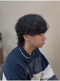 テテ風シャドウパーマ