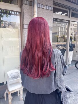ミニム ヘアー(minim hair) 【minim×maha】ピンクカラー