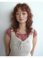 ナヌークカフラ(nanuk kafla)&nbsp;スパイラルパーマ/ウェーブパーマ/くせ毛風パーマ/透明感カラー