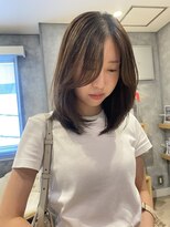 ラボヌールヘアー オリビエ 北千住店(La Bonheur hair Olivier)&nbsp;ミディアム_レイヤー【OZAWA】