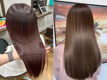 【髪質改善の極】髪質改善ストレート☆更に、世界初の特許技術【【髪質再生バイカルテ トリートメント】】