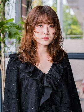 ヘアークラフト(Hair Craft) マロンベージュ×似合わせレイヤーカット【岡山】デジタルパーマ