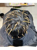 スローライフ(Slow Life) カラーカット+メッシュキャップカラー