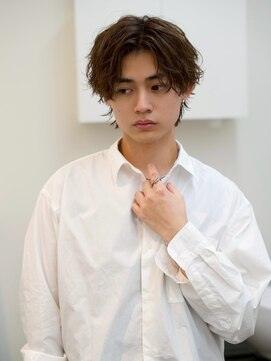 men's salon es. 新宿 メンズカット/メンズパーマ/メンズヘア【メンズサロン エス】 ニュアンスパーマ/波巻きツイストスパイラル[新宿/メンズ/men's]