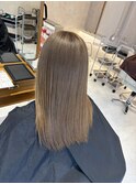 ケアブリーチ×ミルクティーベージュ
