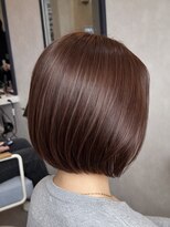 ルーチェ(Lu-che)&nbsp;ピンクミルクティー×レイヤーボブ