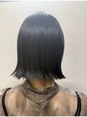外ハネ×ブラックボブ