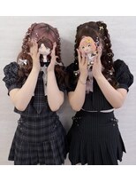 クラビス(CLAVIS) 編み上げハーフツイン 編みおろし