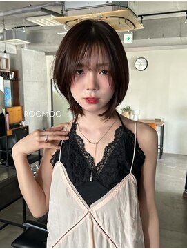 ナループロア ルームー(Nalu pu loa ROOMOO) 結べるレイヤーボブ☆ゆるふわボブ/韓国ボブ