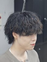 オーバル ジングウマエ(OVARL jingumae) ツイストスパイラルシャドウパーマサーフカール