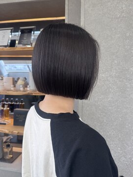 ロンド 表参道店(Lond) レイヤーボブ/ミルクグレージュ/韓国巻き/結べるレイヤーカット
