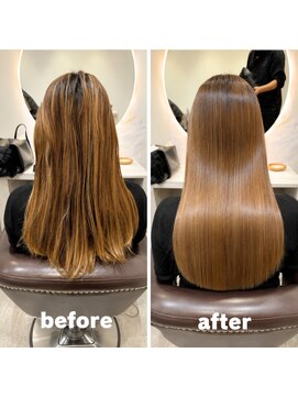 アース 渋谷店(HAIR&MAKE EARTH) 美髪ストレート