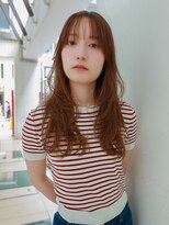 アンドスタイル(&style) 【TSUJI】レイヤーカット カラー 前髪カット 顔まわりカット