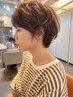 [平日限定]艶感UPカラー＋似合せカット　￥8800