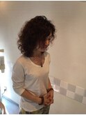 大きめスパイラルパーマ