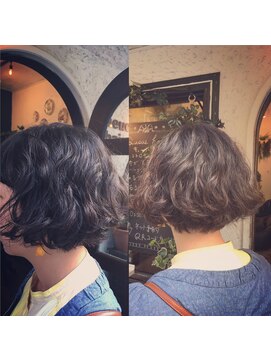 キュー ヘアー(Queue hair) ボブパーマ
