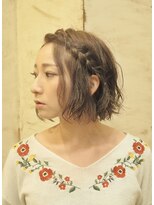 シュシュ ヘアーメイク(chou chou HAIR MAKE) ミニボブ風フェミニンアレンジカット