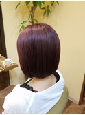 内まきボブスタイル