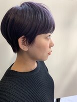 ヘアー アイス ルーチェ(HAIR ICI LUCE) 担当 西田 ショートヘア コンパクト ワイドバング