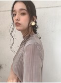 大人編み込みアレンジ☆ダークブラウン☆AMU