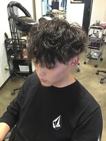 ジュノ ヘアーアンドクリエイト(juno hair&create) マッシュ×ツイストスパイラルパーマ