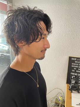 ヘアアンドスペース ベロン(hair&space velon) メンズサーフウェーブ