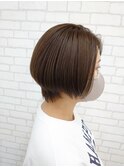 ☆大人女性美髪ショートグラデーションボブ☆