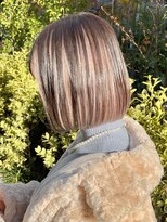 マックス フォー ヘアー(MAX FOR HAIR)&nbsp;【デザインカラー】綺麗なボブ×インナーカラー◎